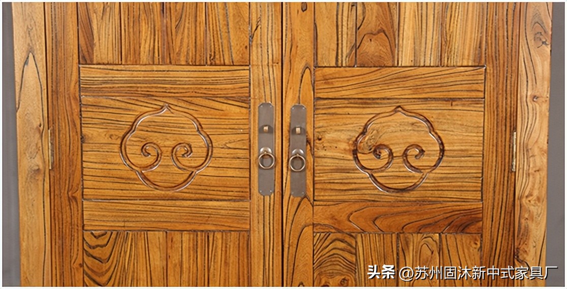 原木家具新中式空间,小户型全套原木家具风格