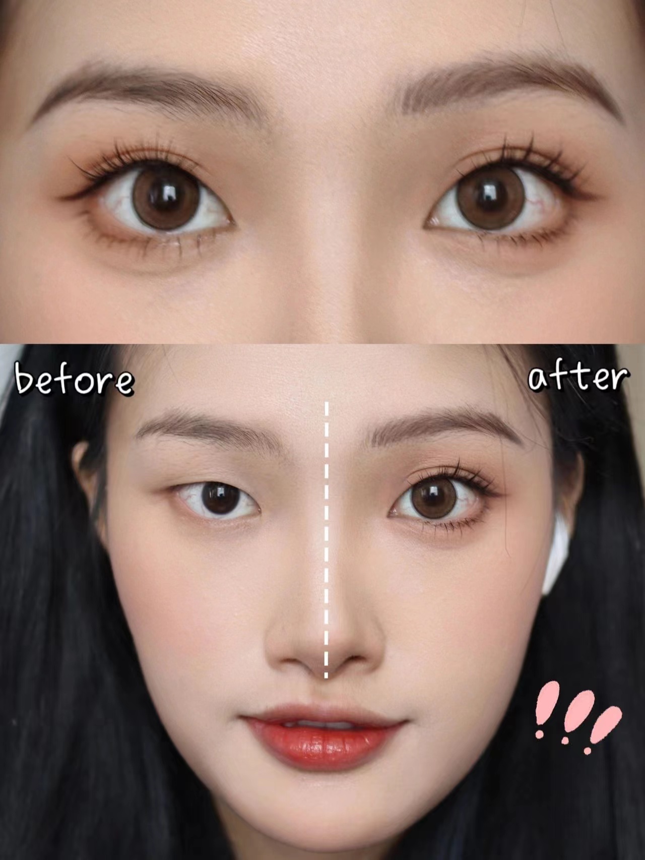 淡妆的画法步骤图片,淡妆的画法新手教程最简单的