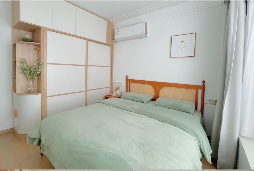 全屋原木风太高级了,原木风格装修75平米