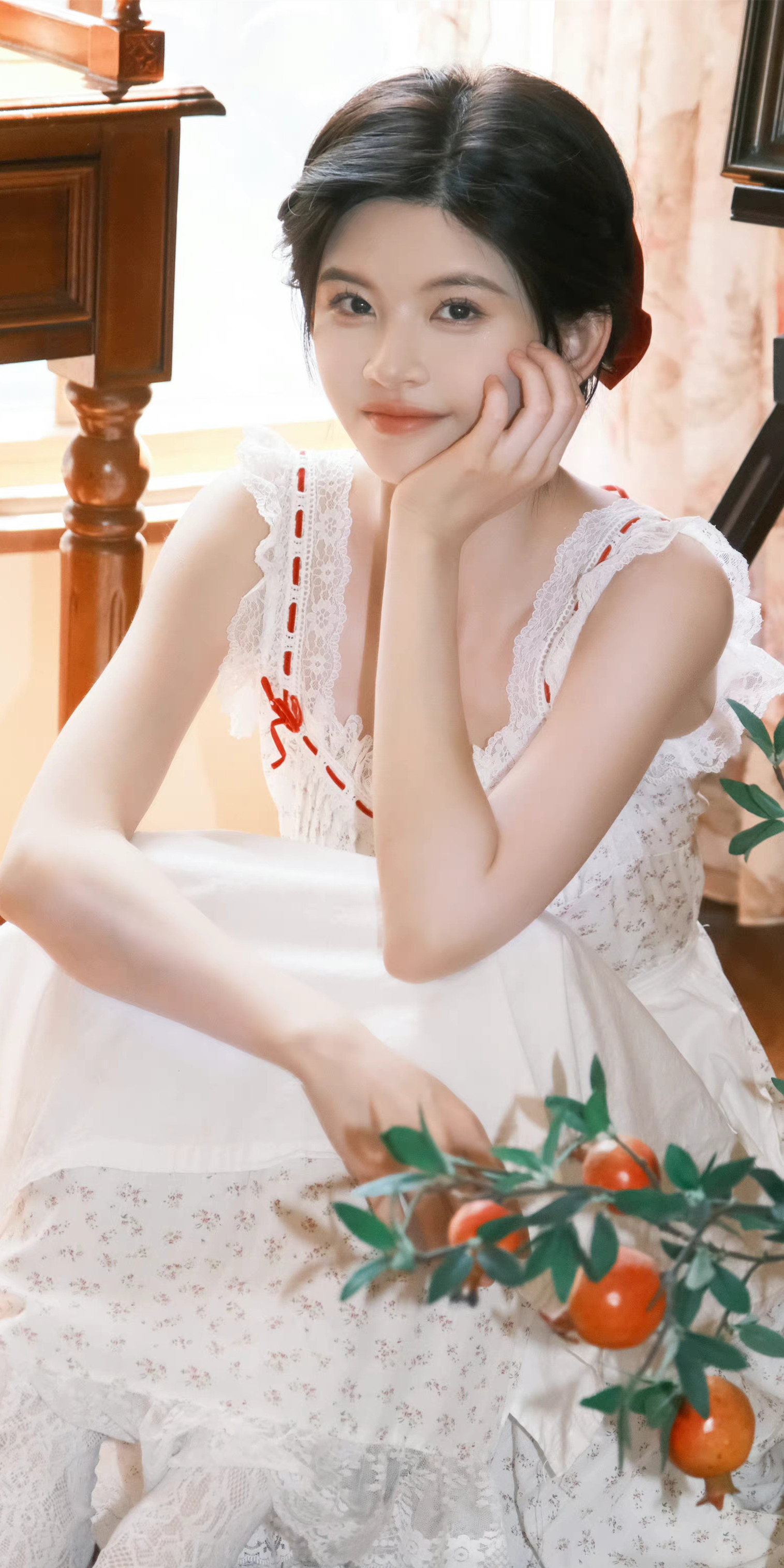 林思意美丽壁纸,林思意甜美的照片