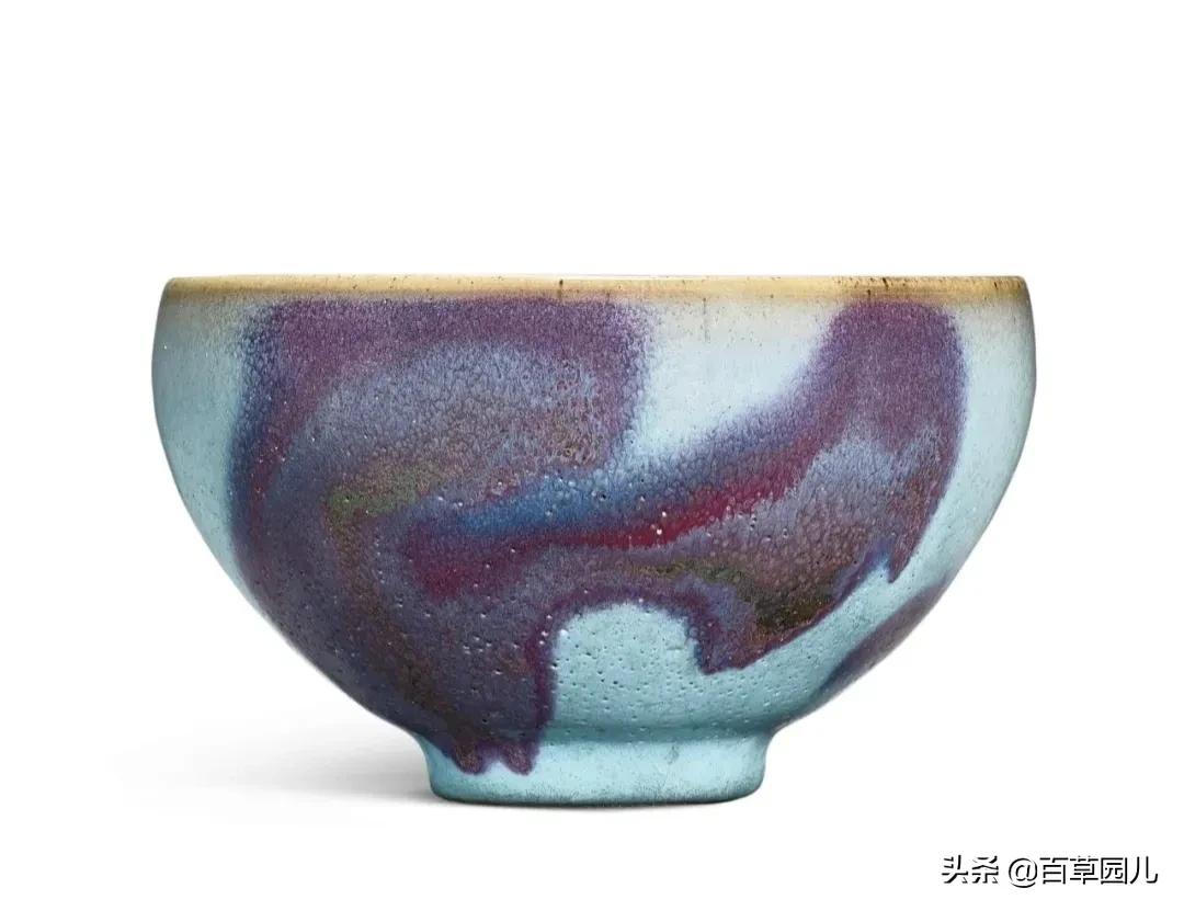 钧窑碗价格一万元,紫口铁足南宋官窑碗拍卖记录