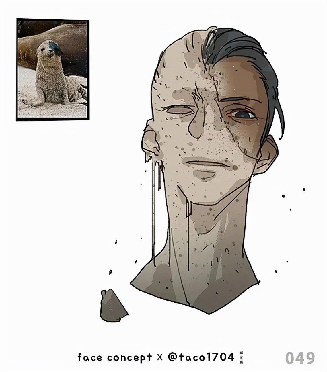 这组拟人头像作品脑洞太大了！就是那位硬核人体教程的画师