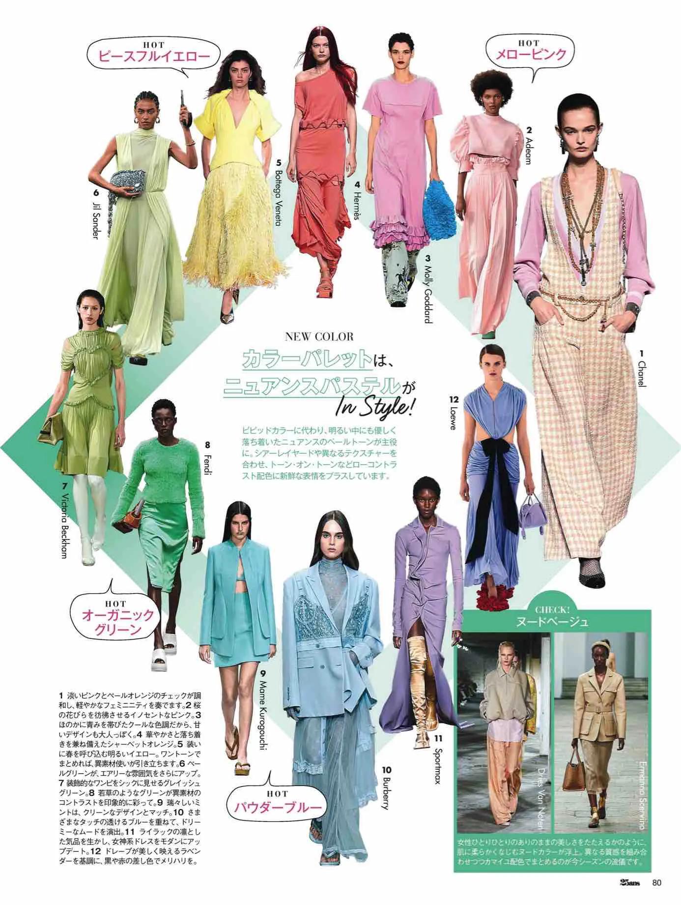 日本时尚杂志12月,25ans杂志