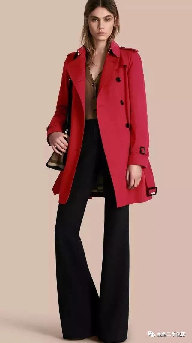 风衣burberry美国,burberry博柏利米色经典长款风衣