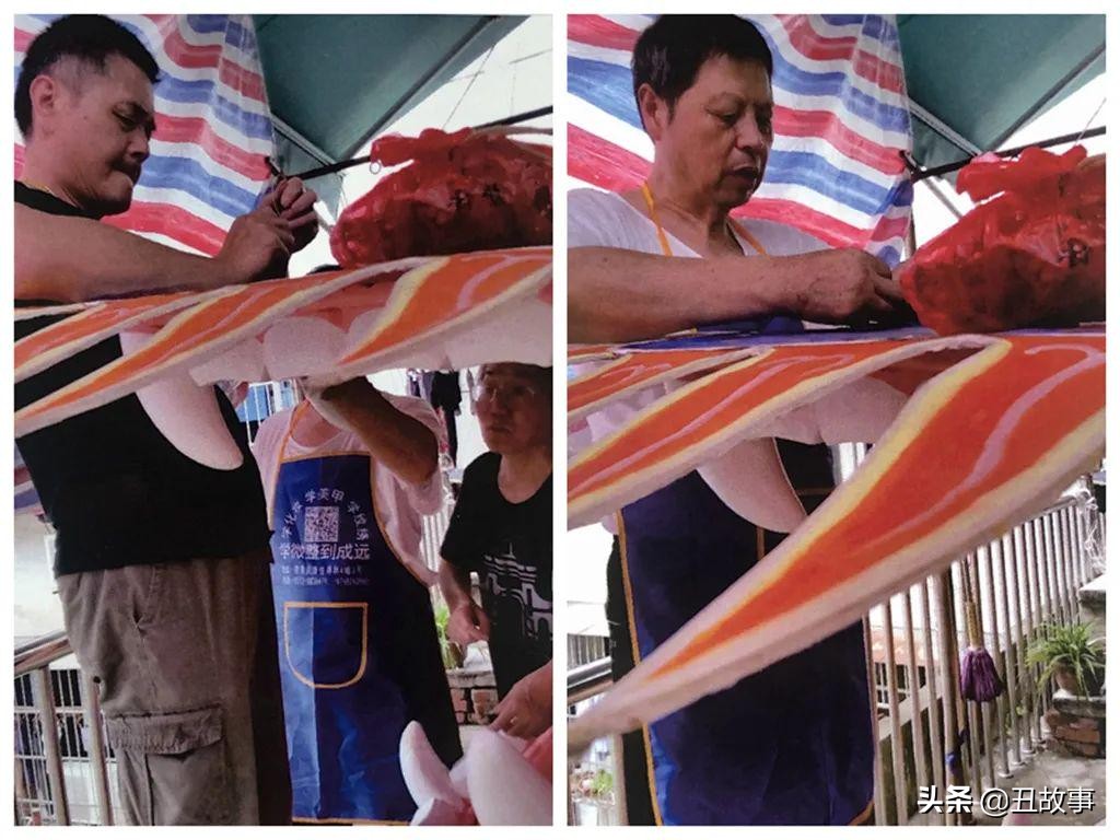 巨龙腾飞风筝的放飞现场,260米长风筝