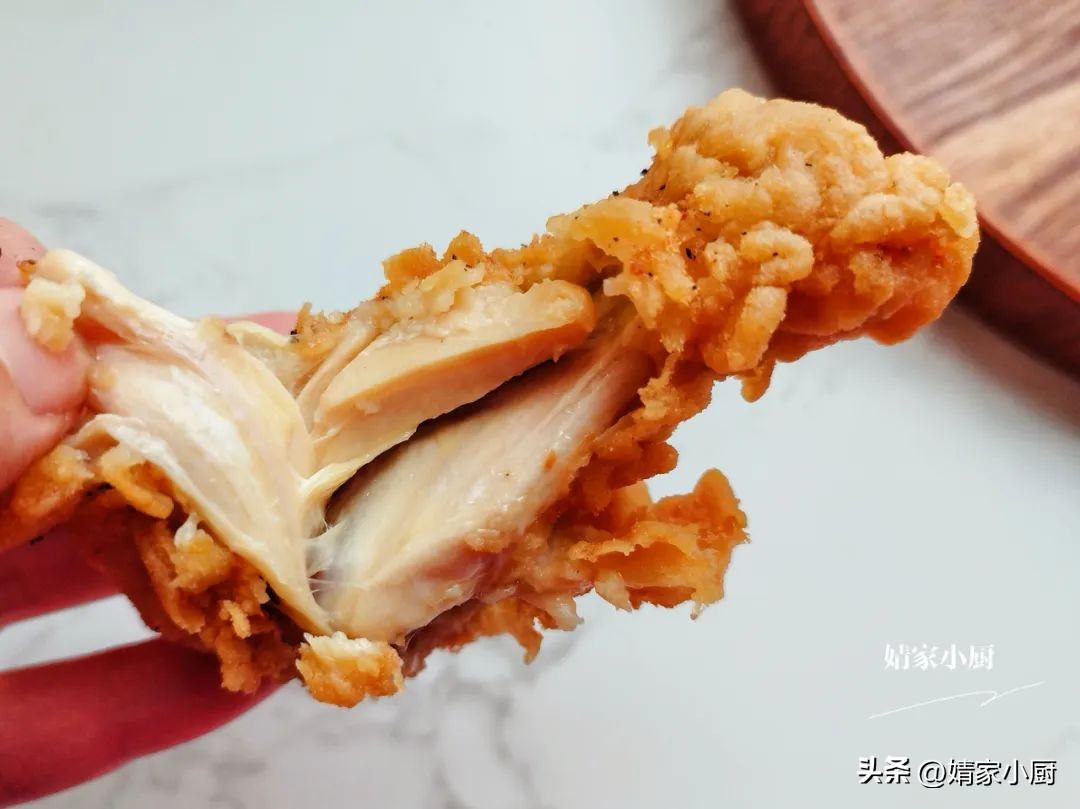原来KFC的炸鸡是这么做的，多加2步就能做出来，从此实现炸鸡自由