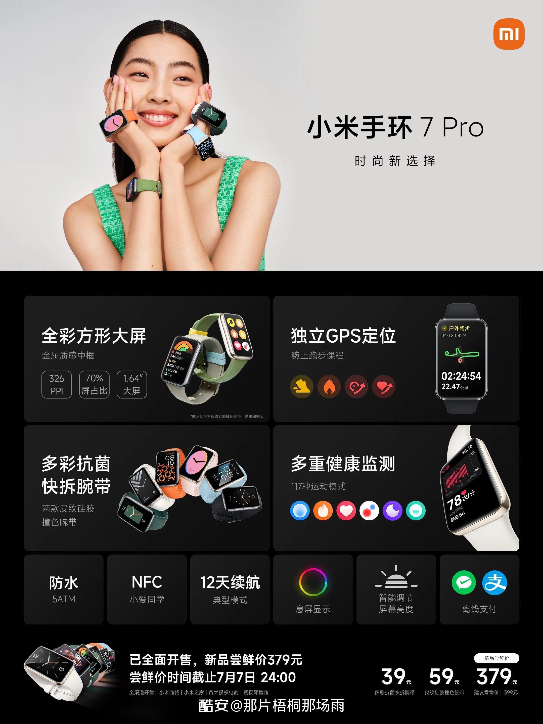 小米手环各代的全部数据,小米手环从一到四功能最全介绍