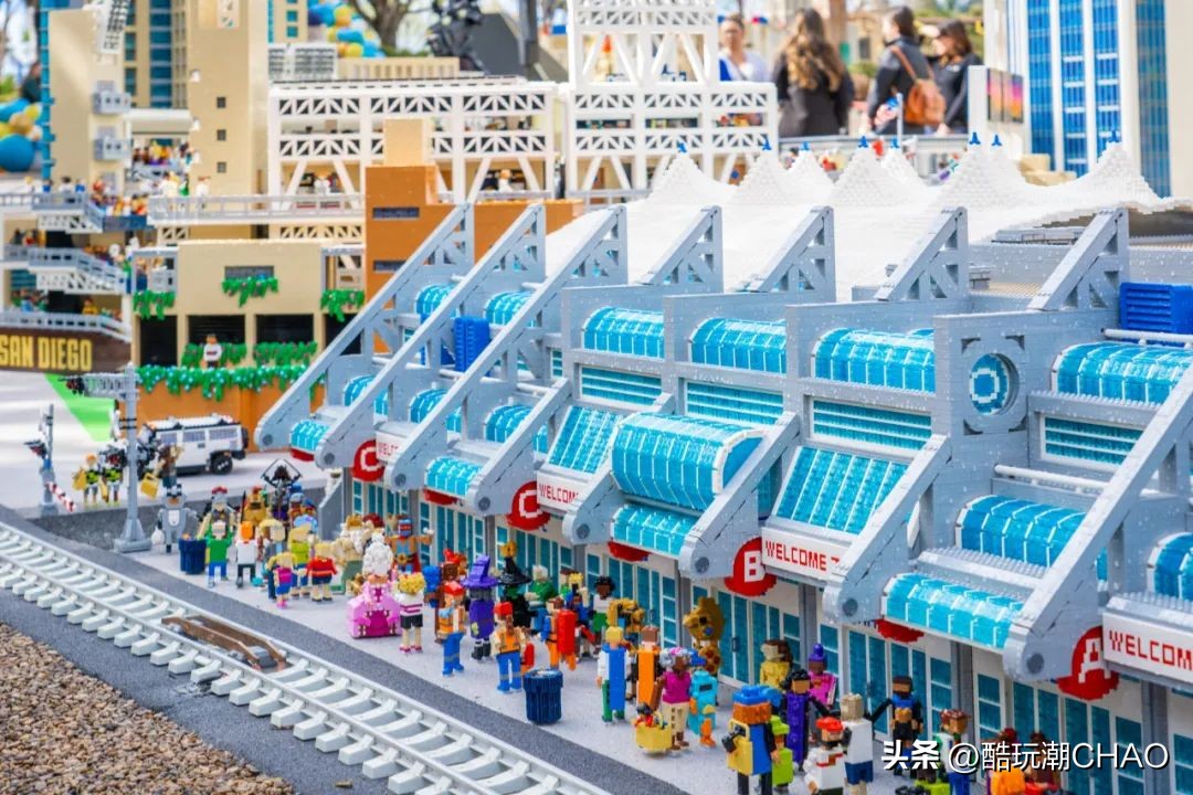 乐高迷你城市集会中心moc,巨型乐高展
