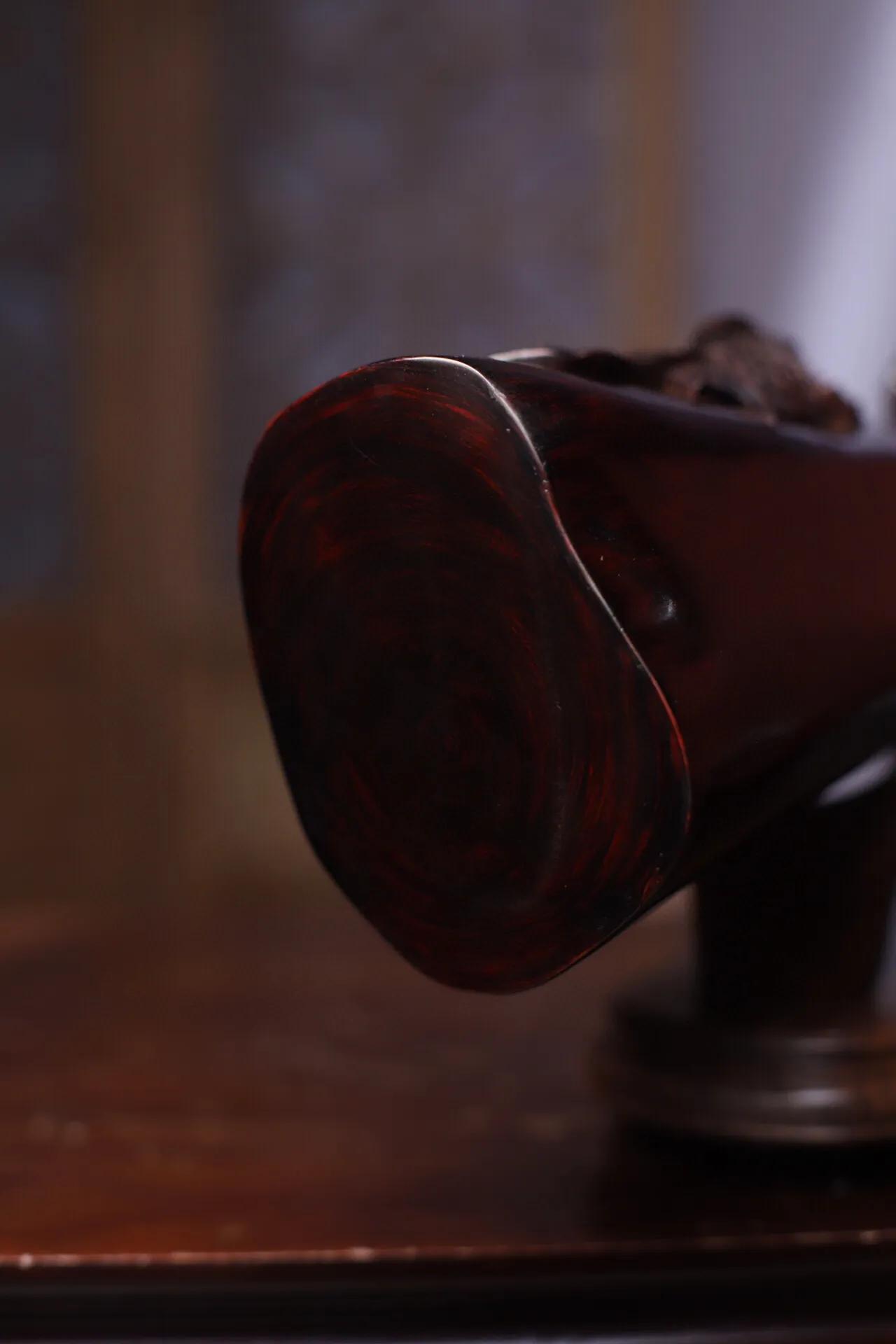 印度小叶紫檀年年有余,印度小叶紫檀升值价值高吗