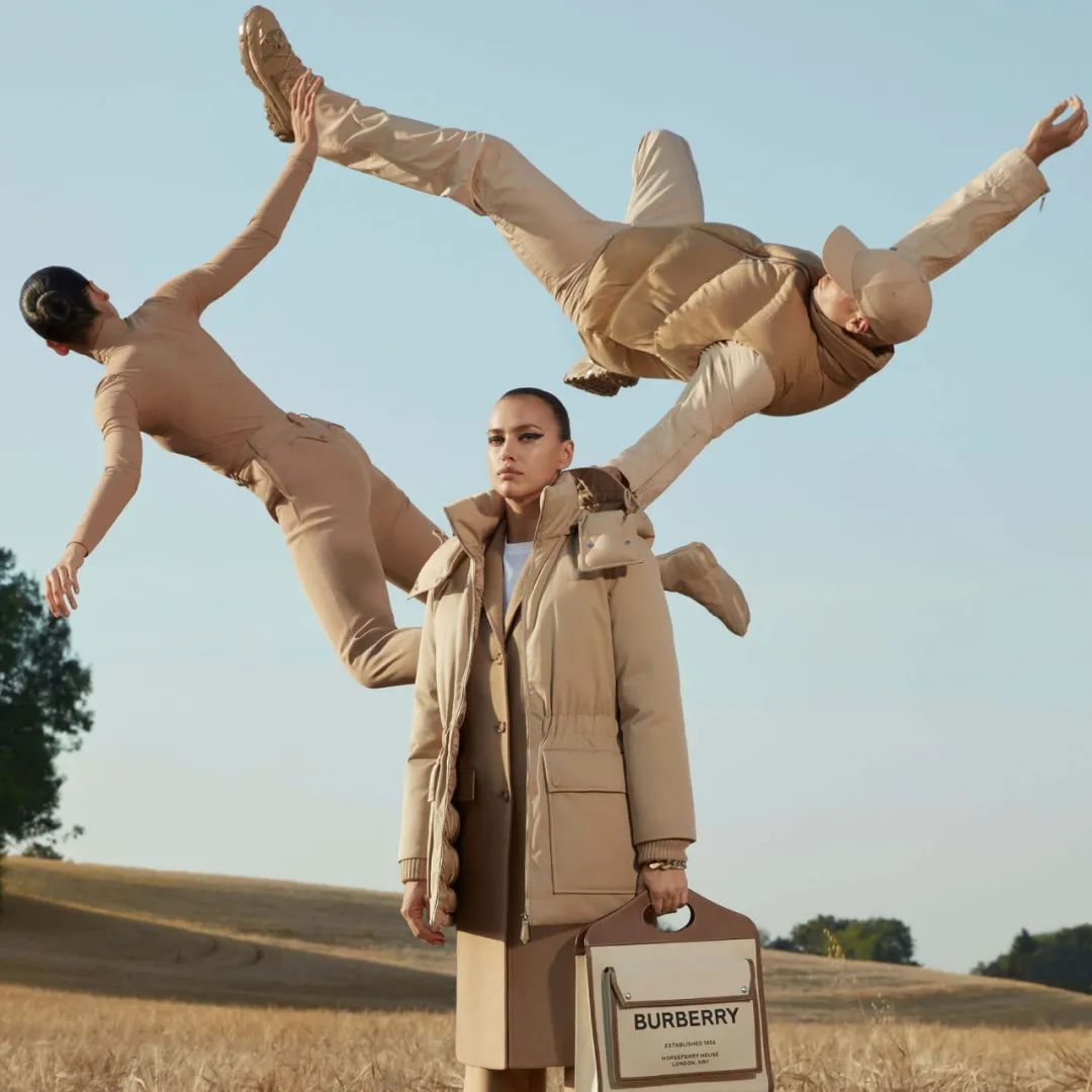 burberry开裆,burberry微喇裤