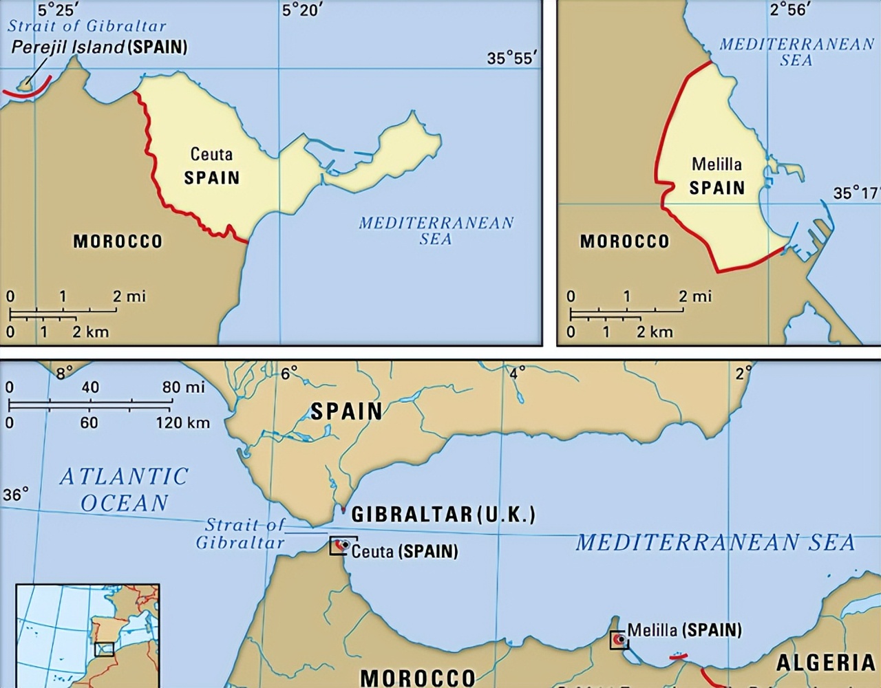 淘汰西班牙的非洲摩洛哥，遍地都是白人