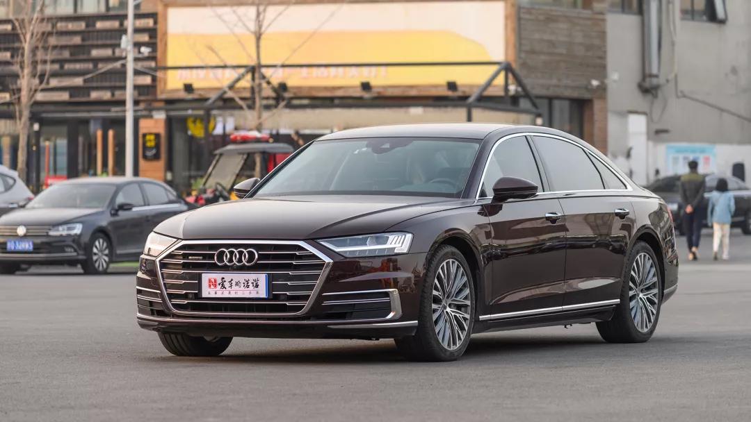 二手奥迪黑a8l,二手顶配奥迪a8l