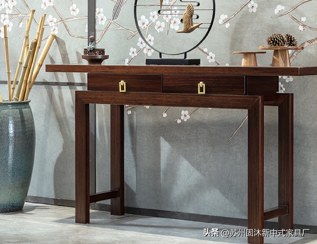 家具是原木风格治愈系小户型,原木家具现代简约风