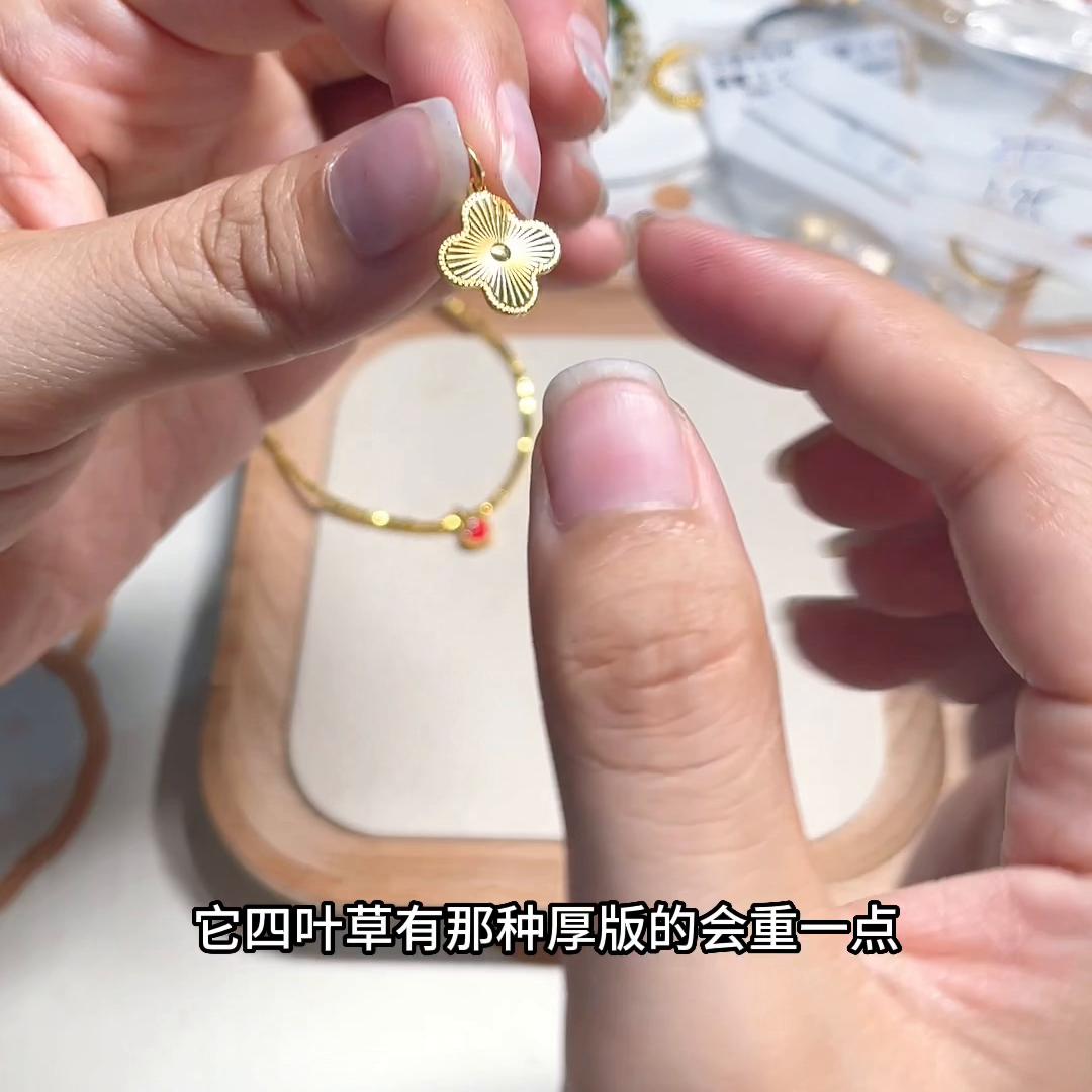 水贝黄金饰品分享,蹦迪手链水贝