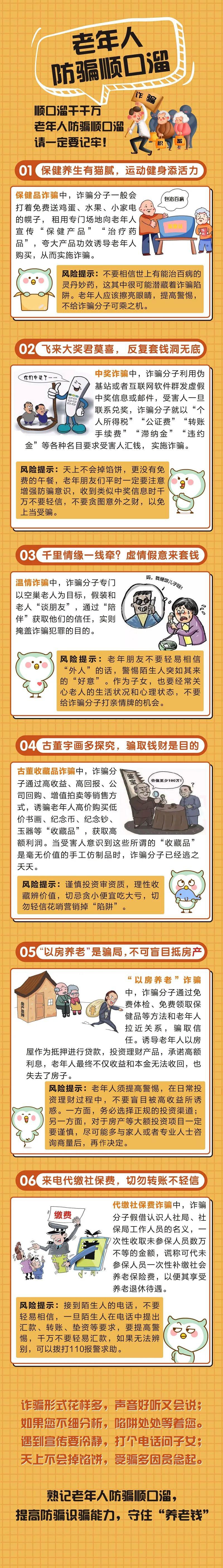 普及防骗知识守住养老钱袋,养老防诈指南请收好