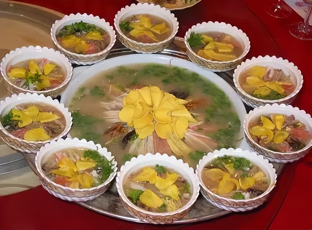 传统水席美食,洛阳水席24道菜做法
