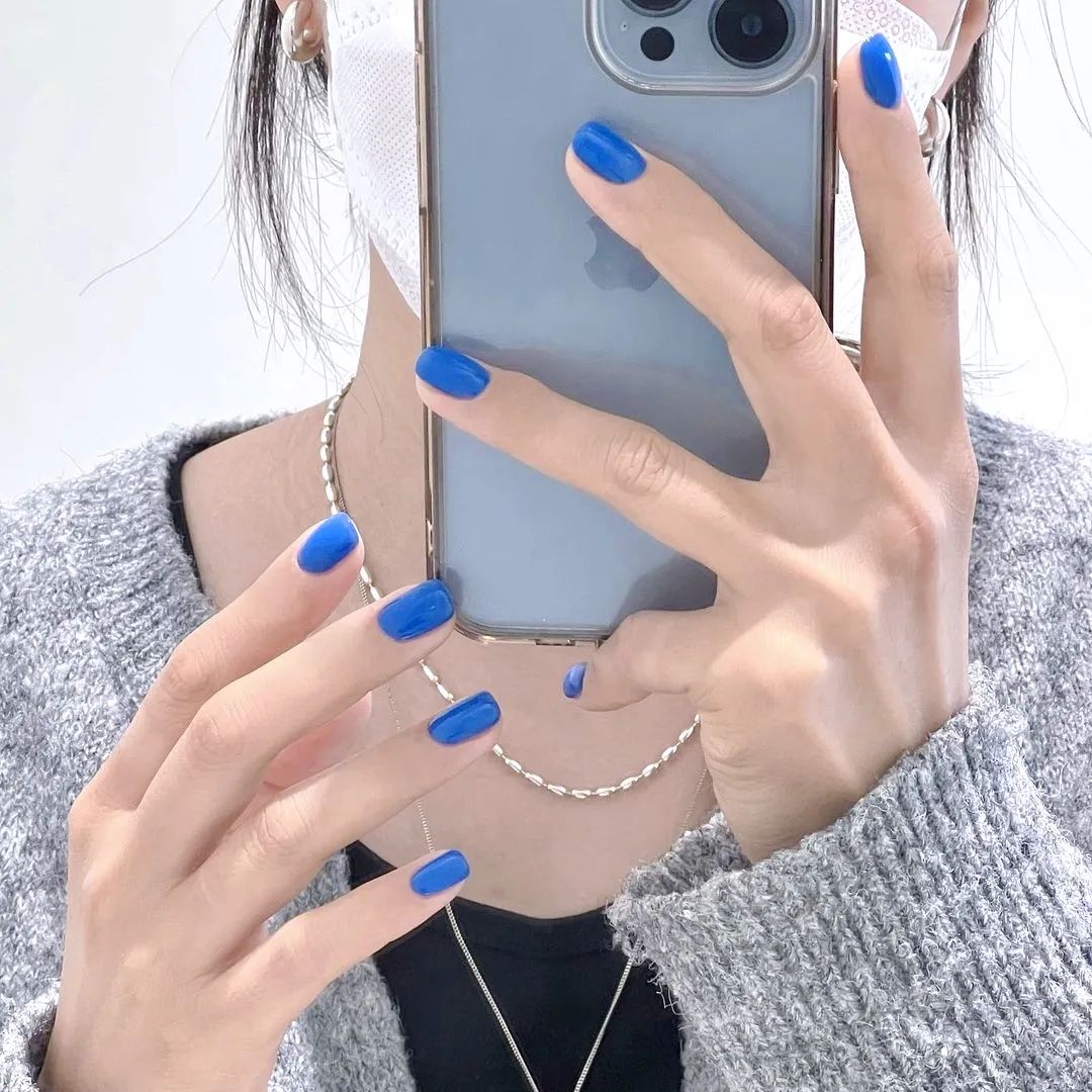 夏日美甲ins显白黄色法式美甲,又好看又超显白的美甲颜色