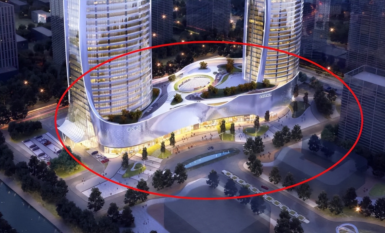 西海岸新区400高楼进展,西海岸将建第一高楼