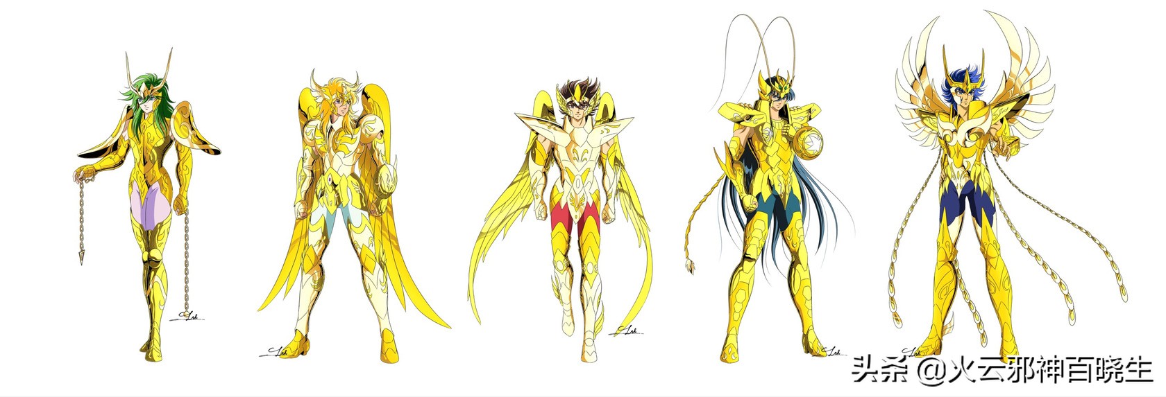 黄金圣斗士的同人画师,圣斗士同人绘画