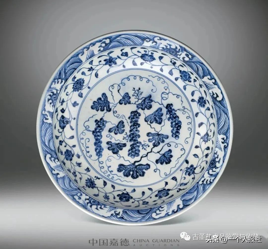 大明永乐年制大盘真品价格,明代永乐暗刻龙纹大盘拍卖