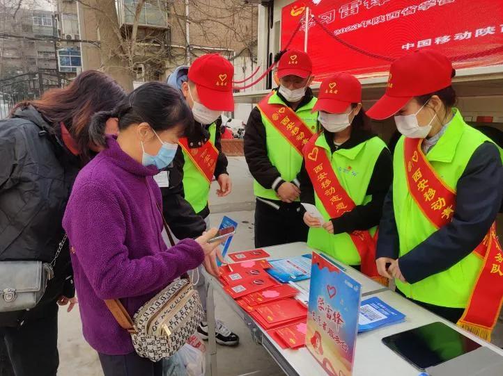 陕西省学雷锋志愿服务,灞桥区开展学雷锋志愿活动