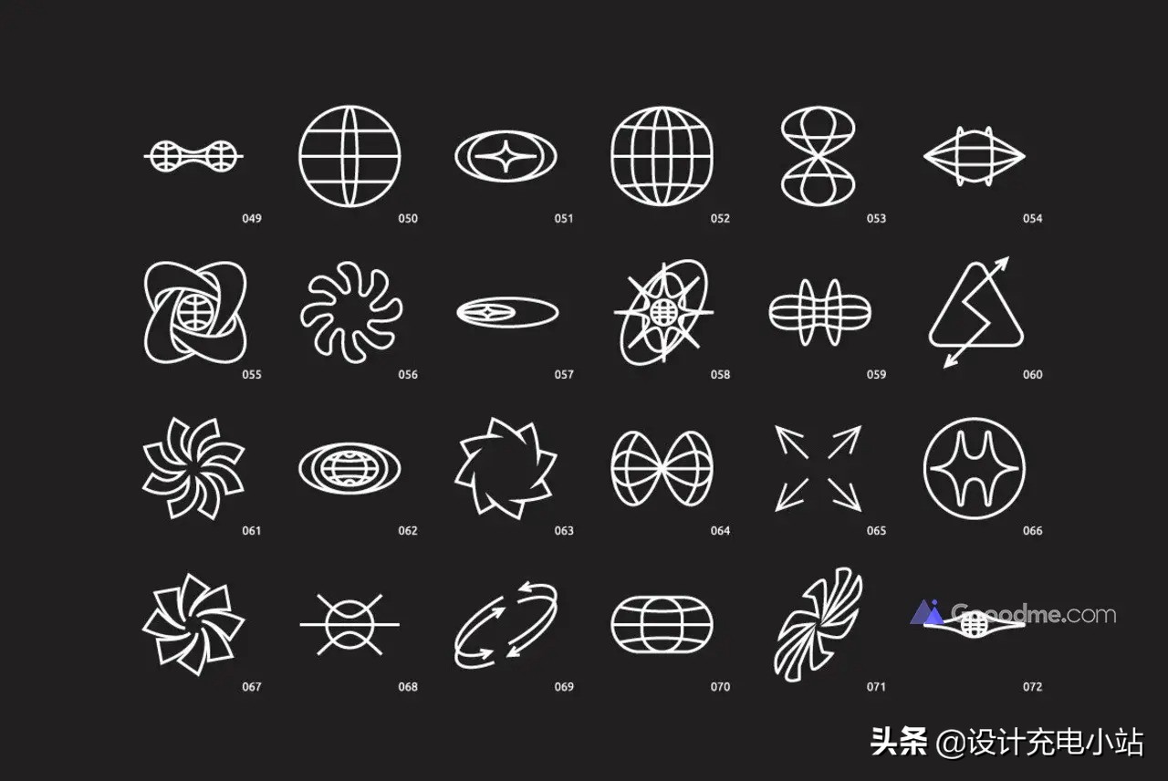 精美环保logo图标矢量素材,创意矢量logo图片