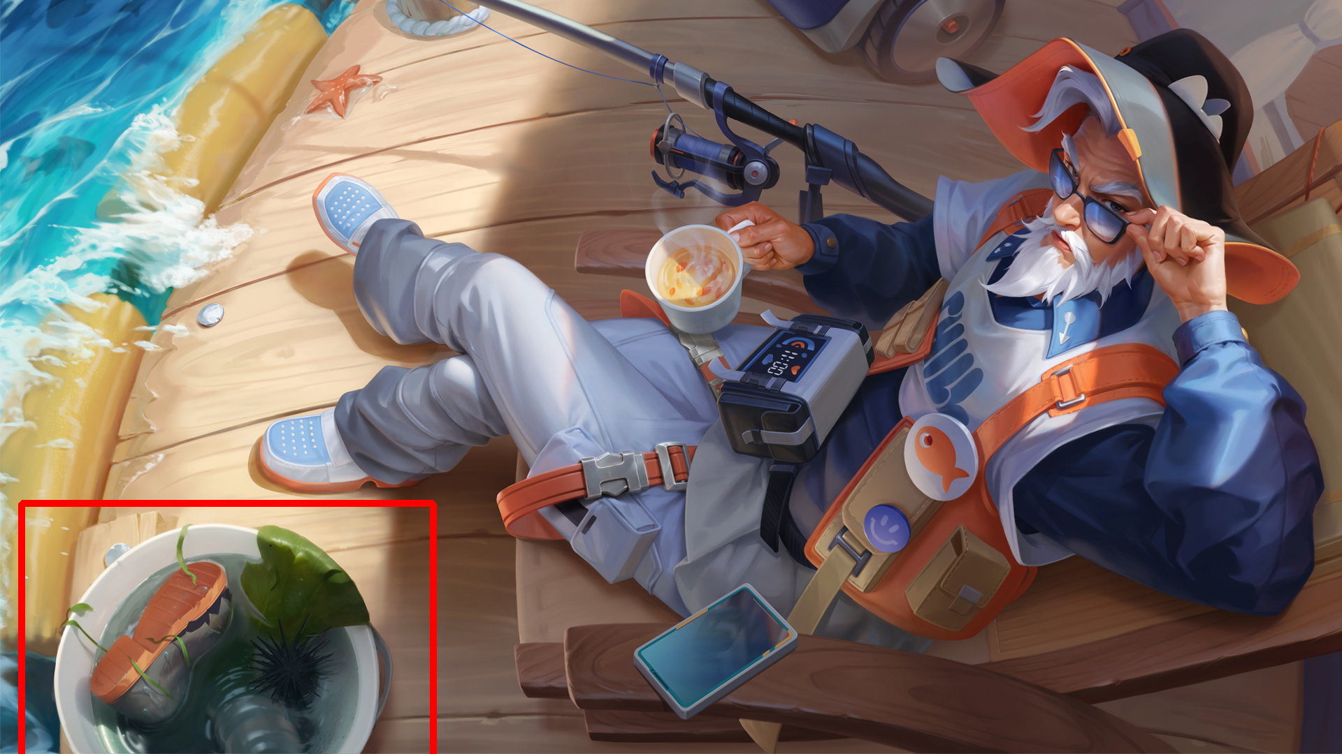 钓鱼佬狂喜！首款钓鱼系列皮肤上线，设计新颖仅是史诗！