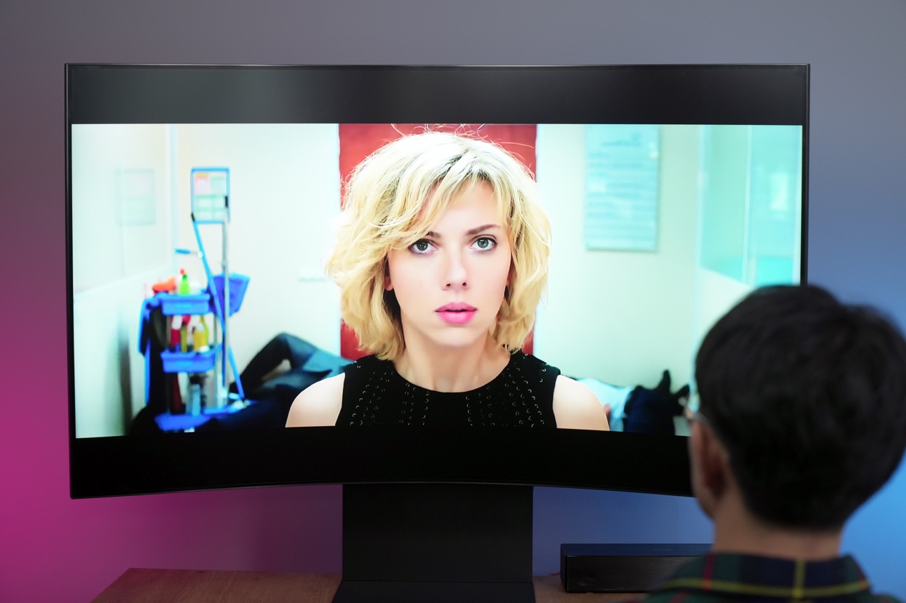 三星曲面显示器g9,三星显示器g97nb开箱