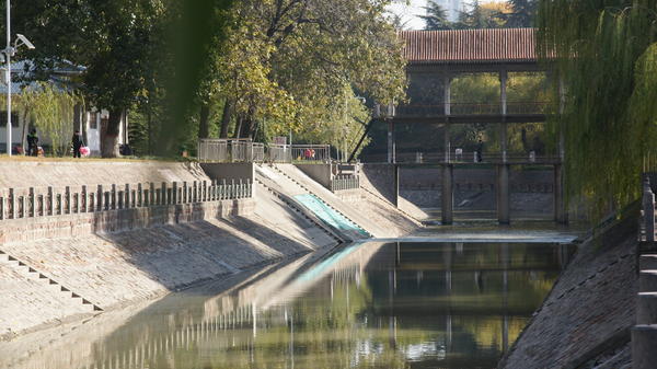 金水河综合整治项目,金水河治理图