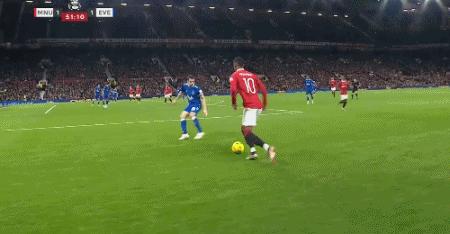 拉什福德破球荒,拉什福德点射埃弗顿