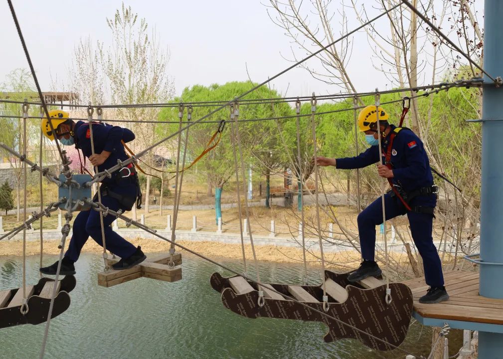 森林消防特勤大队的日常训练,森林消防中队扎实开展各项工作