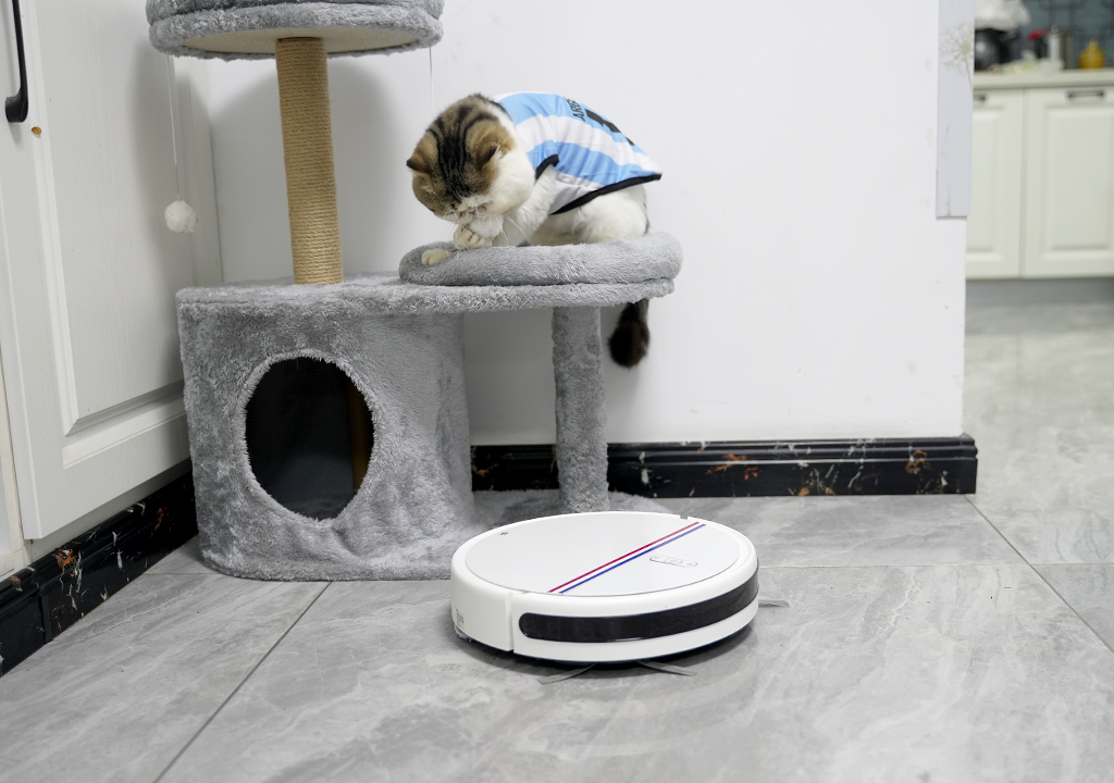 清毛发、除异味，宠物家庭清洁新选择！浦瑞克N8Plus扫地机体验