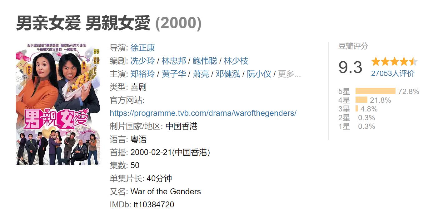 黄子华tvb经典,tvb无敌奖门人黄子华