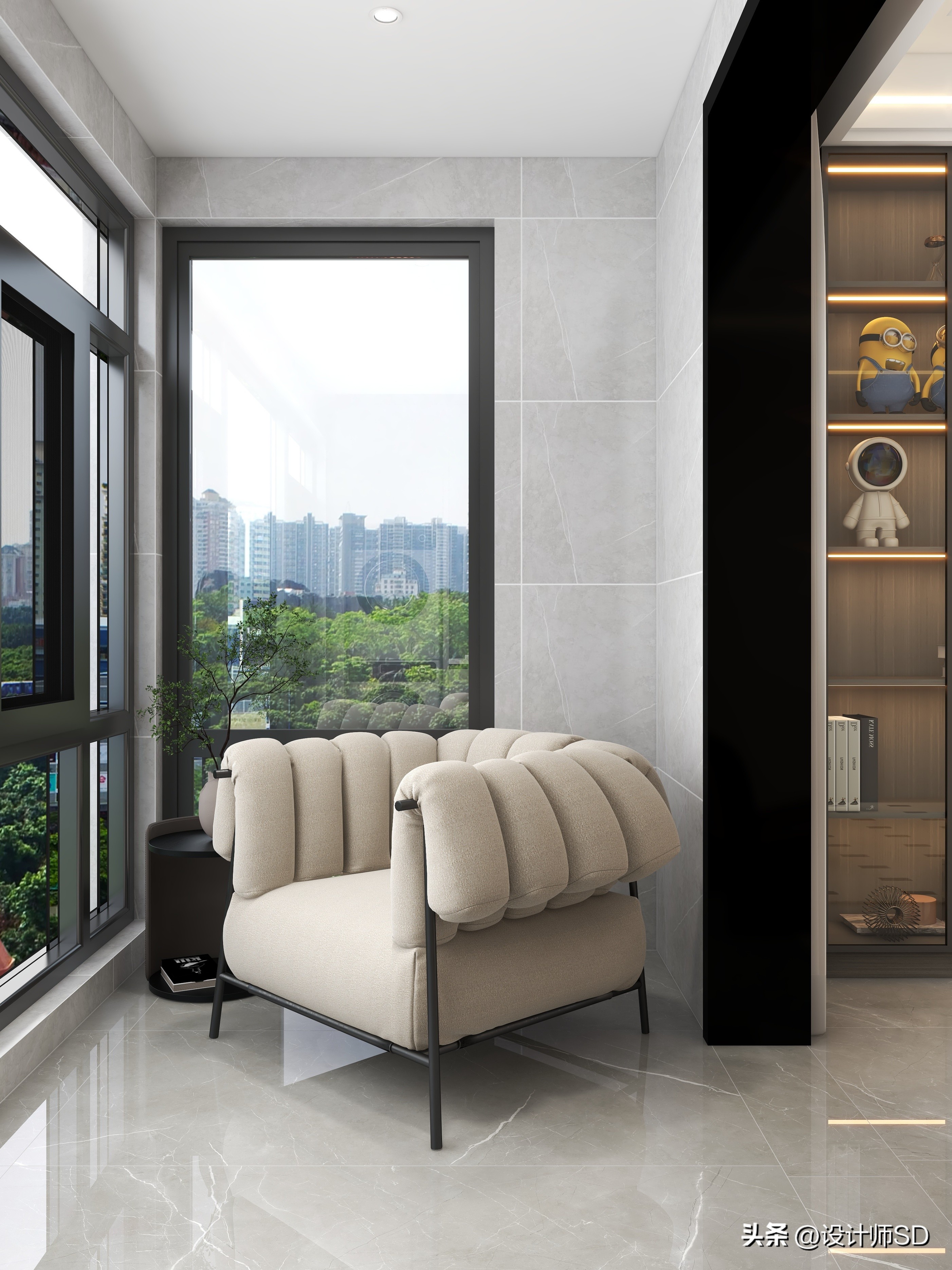 一进门客餐厅全屋一览无遗,一进屋就好看的餐厅