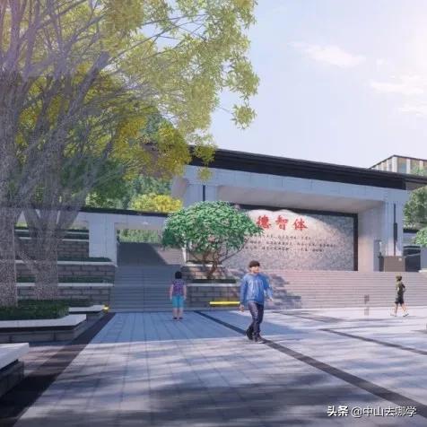 中山市永安中学参观,中山永安中学学校全貌