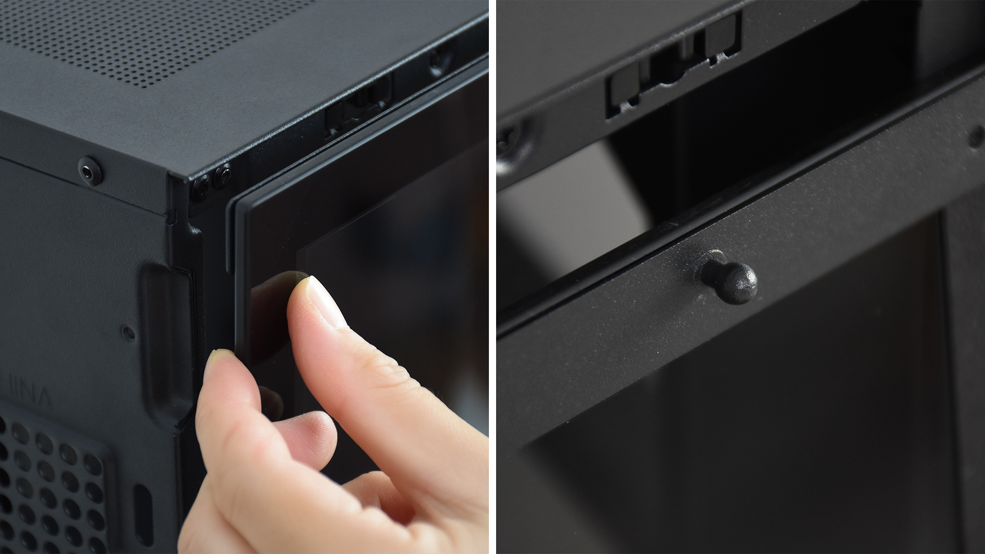 鑫谷御风冰川白机箱,鑫谷昆仑御风机箱安装展示