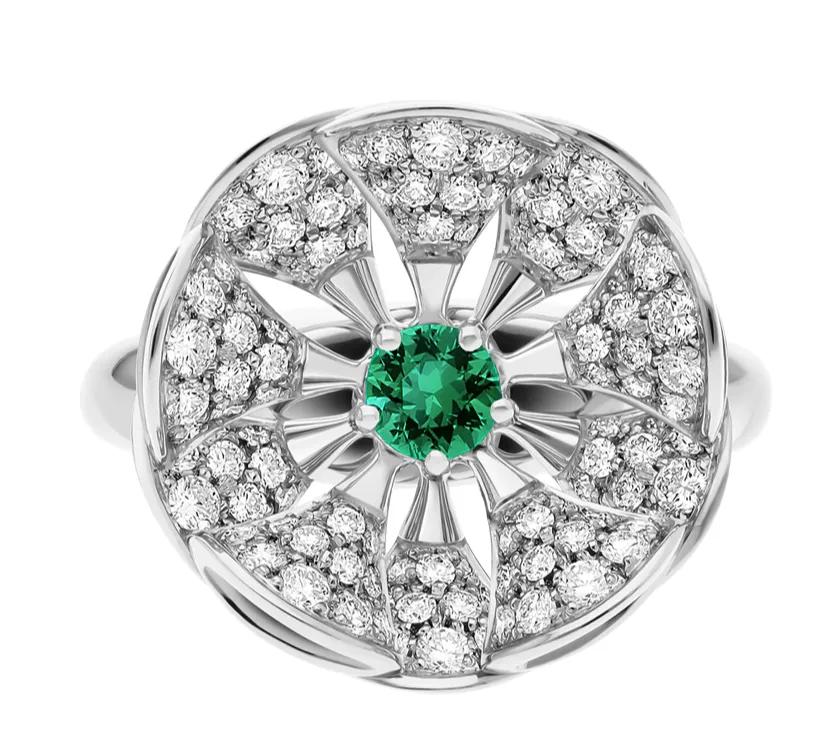 宝格丽divadream戒指,宝格丽divasdream项链