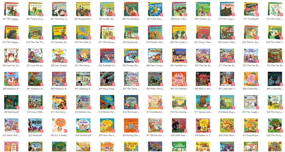 迪士尼英语儿童绘本,迪士尼经典动画故事书英语绘本