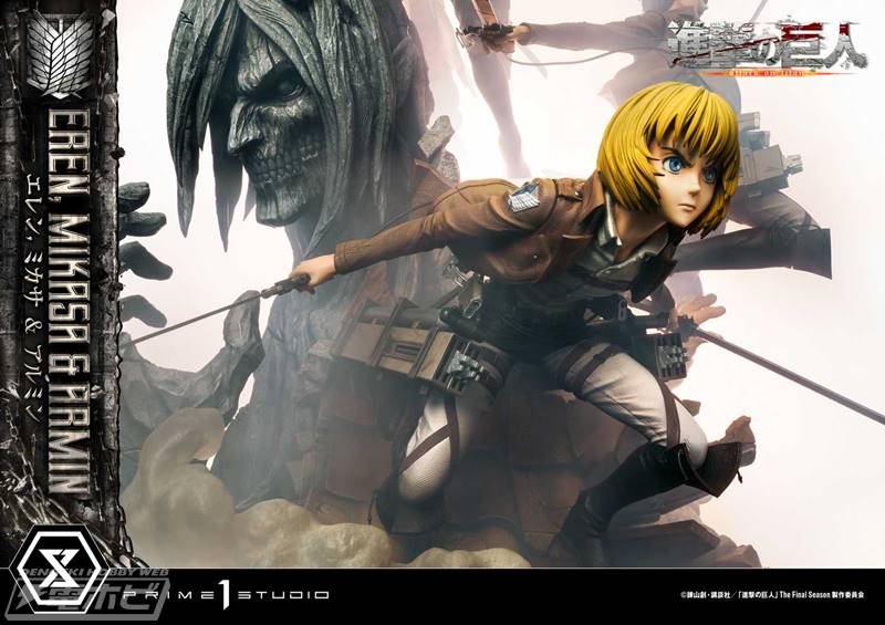 进击的巨人艾伦最终季手办,《进击的巨人》始祖艾伦手办