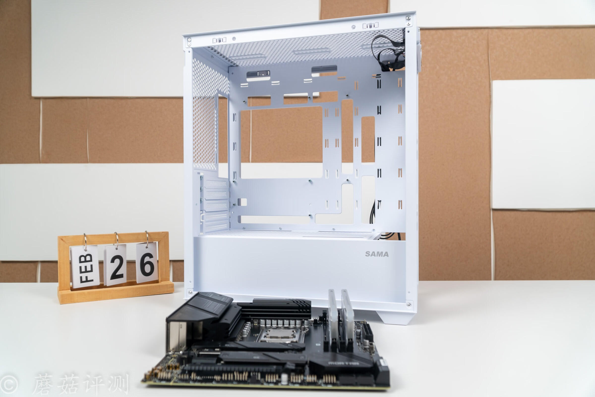 先马静音机箱散热测评,先马易大师进化版matx机箱