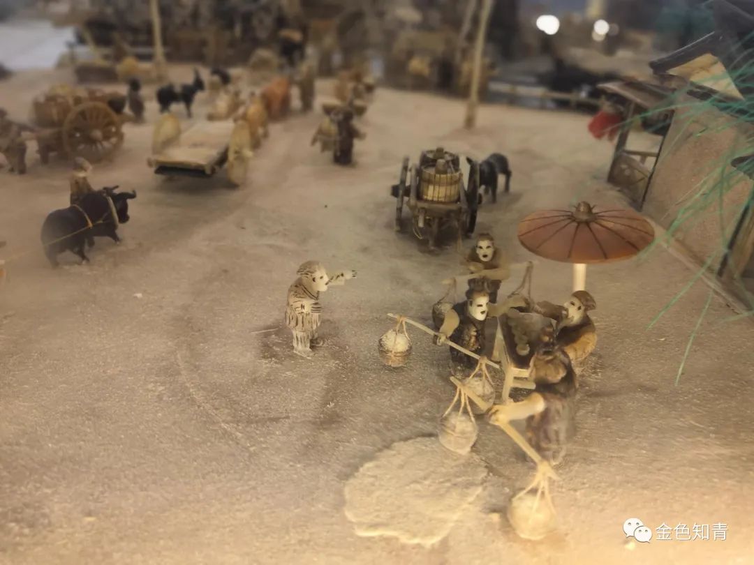 用馒头做一幅清明上河图,清明上河图用石材