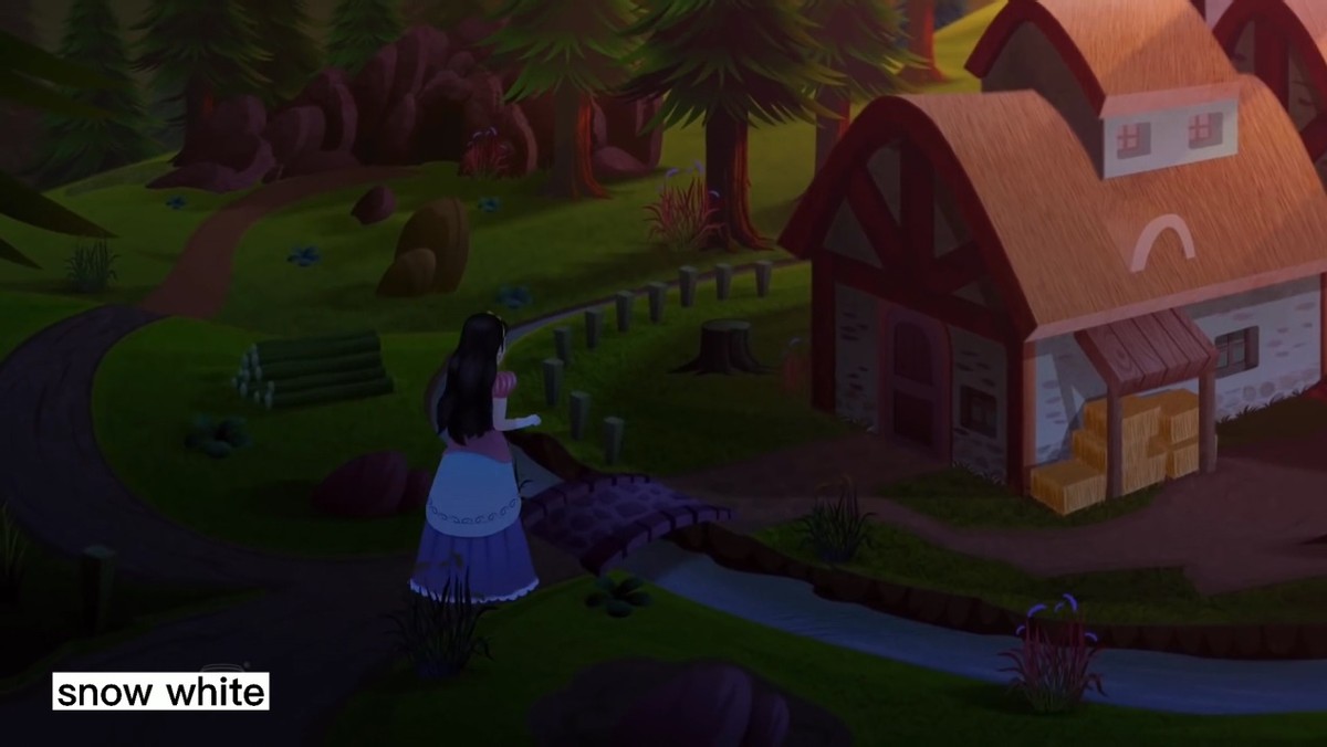 格林童话白雪公主英文阅读,白雪公主格林童话国语版