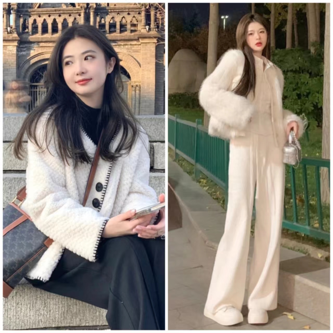 白色搭什么颜色最好看冬季女士,秋冬搭配什么颜色显白