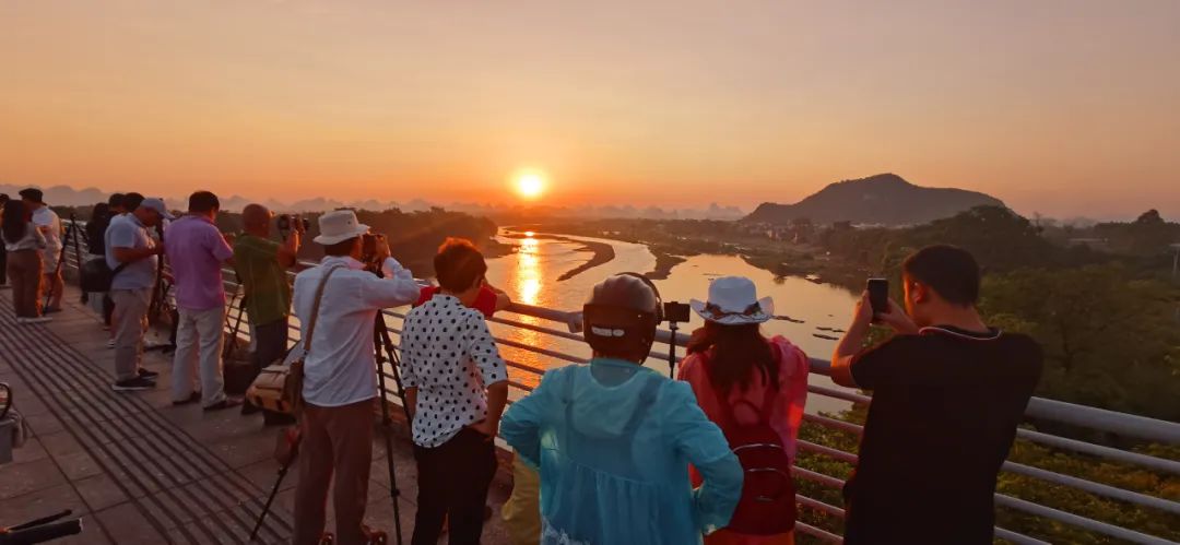 桂林晚霞胜地,桂林晚霞十大观赏地点