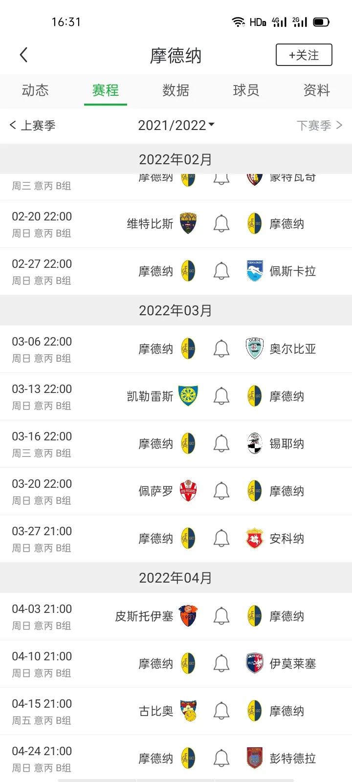 忆那些年,摩德纳意甲