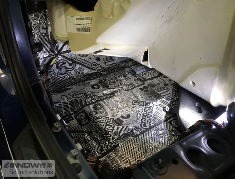 与安静同行,宝马218i旅行车发动机隔音