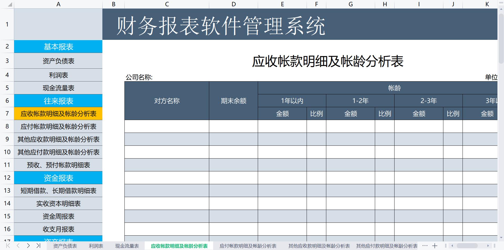 上海30岁会计女同事，发给我们一份财务报表模板，高薪不是白拿的