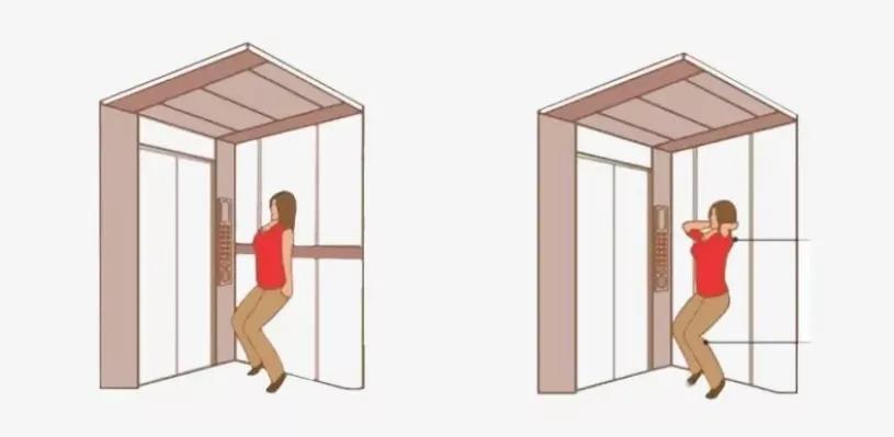 电梯下坠前1秒跳一下能自救吗,电梯下坠9岁女孩自救