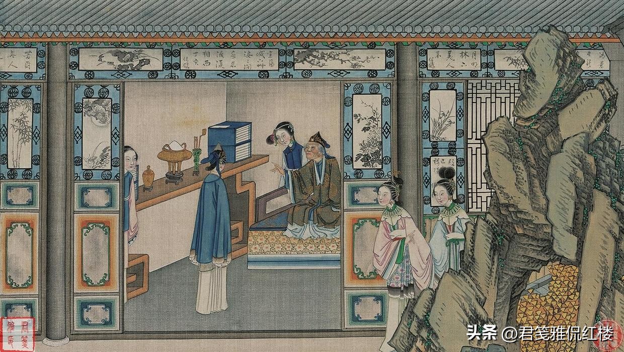 贾母看透薛宝钗注定孤独终老,贾母掏空家底撑门面