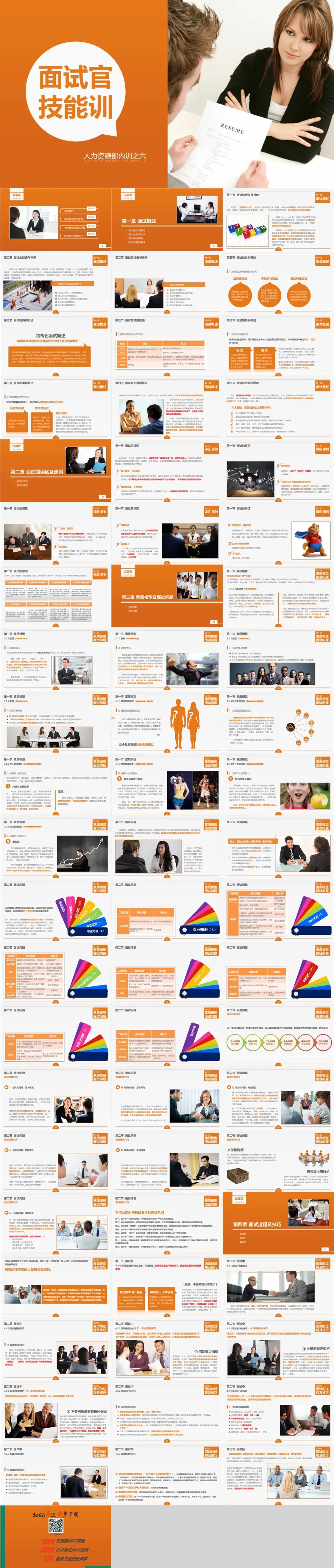 企业内训ppt模板,人力资源公司业务培训模板ppt